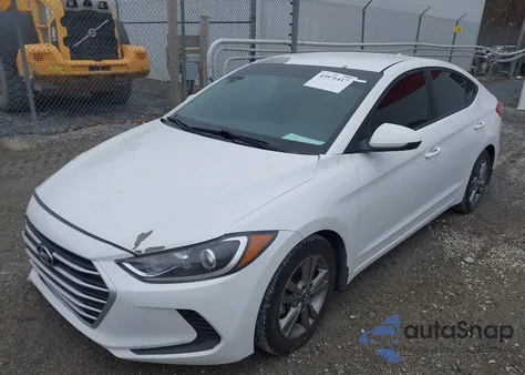 2018 Hyundai Elantra Sel из США, поврежденный, VIN 5NPD84LF8JH386494